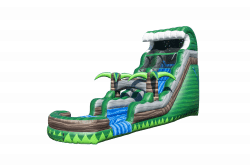 18 ft Emerald Tsunami Water Slide